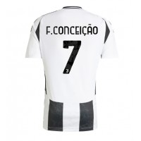 Juventus Francisco Conceicao #7 Fußballbekleidung Heimtrikot 2024-25 Kurzarm